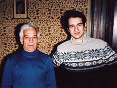 With Vladimir Ashkenazy photo © Ondrej Melecky